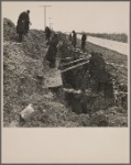 Digging a ditch. Greenhills, Ohio