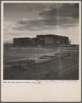 Adobe school house. Bosque Farms Project, New Mexico. 1935