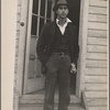 Man with cigarette in doorway