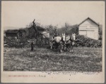 Ice, storm and flood have ruined the farm of this rehabilitation client. Near Easton, Pennsylvania.