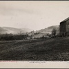 General view of sub-marginal farmland 50 miles west of Ithaca, New York. Tompkins County.