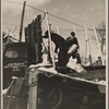 Unloading pulpwood. Coos County, New Hampshire. 1936