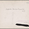Carpenter. Berwyn project, [Greenbelt,] Maryland.