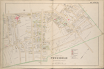 Monmouth County, Double Page Plate No. 23 [Map Bounded by Elm St., Brinckerhaff Ave., Bowne Ave., Throckmorton Ave.]