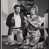 Simon Oakland and unidentified actress in the stage production Have I Got a Girl for You!
