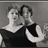 Sally Gracie and Myra Carter in the stage production Helen