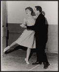 Mary Martin and director Gower Champion in rehearsal for the world tour of Hello, Dolly!