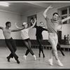 Buddy Schwab and unidentified others in the stage production Hellzapoppin '67