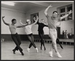 Buddy Schwab and unidentified others in the stage production Hellzapoppin '67