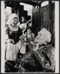 Charlotte Rae, Sam Waterston, unidentified actress, and Stacey Keach in the stage production Henry IV Parts 1 and 2