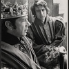 James Ray and Sam Waterston in the stage production Henry IV Parts 1 and 2