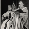 James Ray and Rex Everhart in the 1963 American Shakespeare Festival production of Henry V