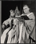 James Ray and Rex Everhart in the 1963 American Shakespeare Festival production of Henry V