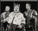 Patrick Hines [center] and unidentified others in the 1963 American Shakespeare Festival production of Henry V