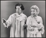 Doro Merande and Elizabeth Kerr in the stage production Her Master's Voice