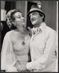 Reizi Bozyk and Leo Fuchs in the Yiddish stage production Here Comes the Groom