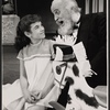 Valerie Lee and Laurence Naismith in the stage production Here's Love