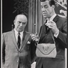 Paul Reed and Fred Gwynne in the stage production Here's Love