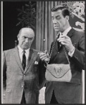 Paul Reed and Fred Gwynne in the stage production Here's Love