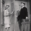 Kay Medford and Joe Silver in the stage production The Heroine