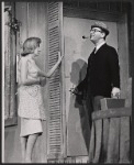 Kay Medford and Joe Silver in the stage production The Heroine