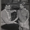 Robert Preston and Gaby Rodgers in the stage production The Hidden River