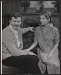 Robert Preston and Gaby Rodgers in the stage production The Hidden River