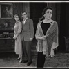 Gaby Rodgers, Peter Brandon, and Lili Darvas in the stage production The Hidden River