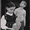 Marilyn Siegel and Pater Lazer in the stage production Hide and Seek