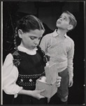 Marilyn Siegel and Pater Lazer in the stage production Hide and Seek