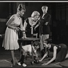 Julie Wilson [on floor right] and unidentified others in the 1961 stage production High Fidelity