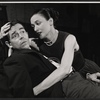 Julie Wilson [right] and unidentified in the 1961 stage production High Fidelity