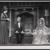 Louise Troy, Edward Woodward, and Tammy Grimes in the stage production High Spirits