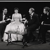 Paul Hardwick, Dorothy Tutin, Max Adrian, and John Barton in the stage production The Hollow Crown