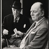 Ralph Richardson and John Gielgud in the stage production Home