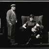 Paul Rogers, Vivien Merchant, and Terence Rigby [?] in the stage production The Homecoming