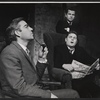 Michael Craig, Ian Holm, and Terence Rigby in the stage production The Homecoming
