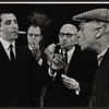 Lloyd Battista, John Harkins, Denis Holmes, and William Roerick in the stage production The Homecoming