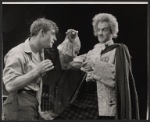 Alfred Lynch and unidentified actor in the stage production The Hostage