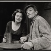 Avis Bunnage and Maxwell Shaw in the stage production The Hostage