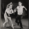Lada Edmund Jr. and unidentified in rehearsal for the Boston tryout production of Hot September