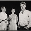 John Stewart, Kathryn Hays and Sean Garrison in rehearsal for the Boston tryout production of Hot September