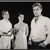 John Stewart, Kathryn Hays and Sean Garrison in rehearsal for the the Boston tryout of the stage production Hot September