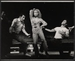 Lada Edmund Jr. [center] and unidentified others in the the Boston tryout of the stage production Hot September