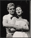 Sean Garrison and Sheila Sullivan in the Boston tryout production of Hot September