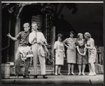 Sean Garrison, Eddie Bracken, Lovelady Powell, Betty Lester and unidentified others in the the Boston tryout of the stage production Hot September