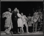 Arny Freeman, Joseph Campanella, Judy Holliday, Joseph Bova and unidentified others in the stage production Hot Spot