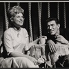 Judy Holliday and Joseph Campanella in the stage production Hot Spot