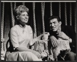 Judy Holliday and Joseph Campanella in the stage production Hot Spot