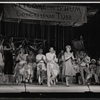 Joe Bova [foreground center left], Judy Holliday [foreground center right] and unidentified others in the stage production Hot Spot
